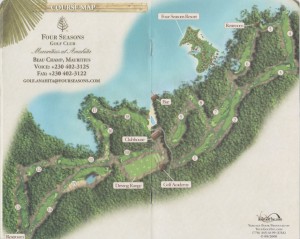 Golf - Anahita 11  course layout    