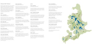 Golf - Ile Aux Cerfs 4 course layout  